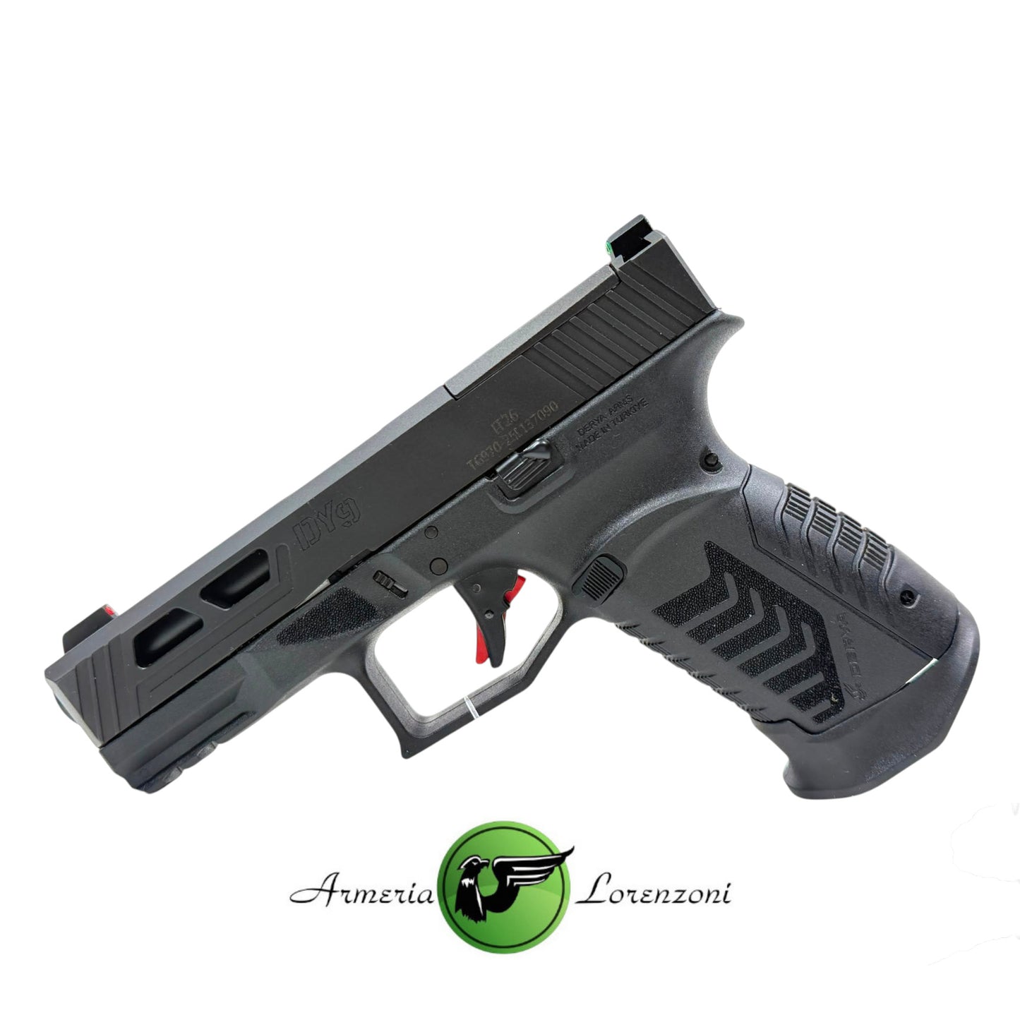 DERYA ARMS DY9 4" OR CAL 9X19