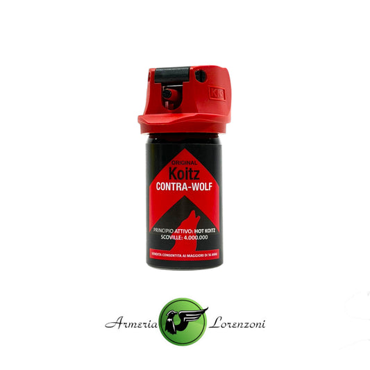 DEFENCE SYSTEM CONTRA WOLF SPRAY AL PEPERONCINO PER LUPI