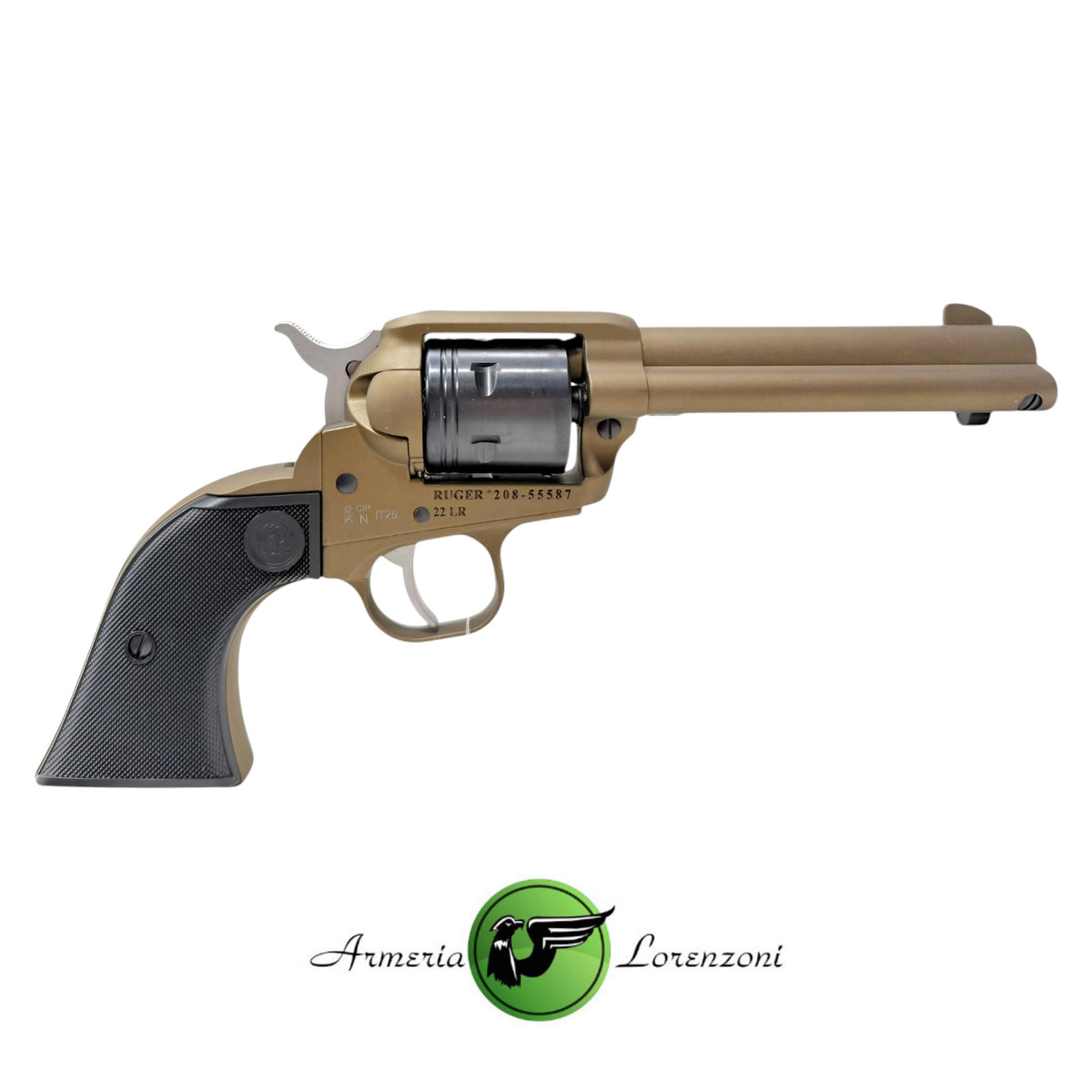 RUGER WRANGLER BRONZE CAL 22LR USATO