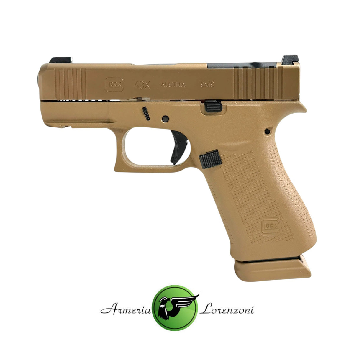GLOCK 43 X MOS-K OR CAL 9X19