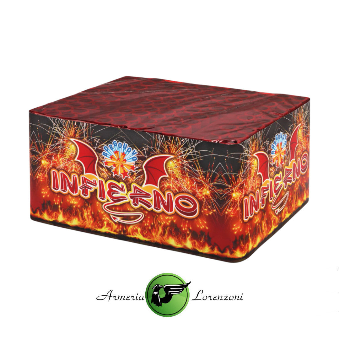 BORGONOVO SPETTACOLO INFIERNO 100 LANCI ART. 0940B